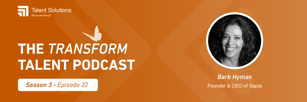 New Transform Talent Podcast episode – Transforming Candidate Hiring Experience with Sapia